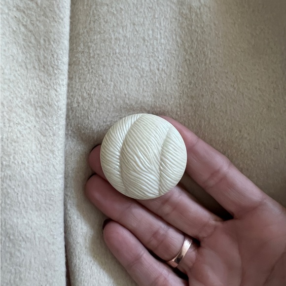 Vintage mink fur collar swing coat - Picture 14 of 15